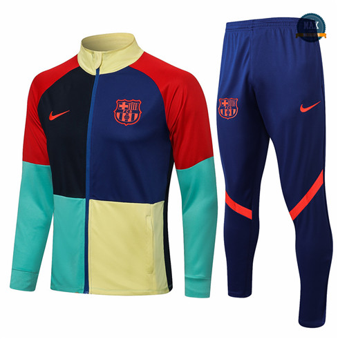 Max Veste Survetement Barcelone Jaune/Rouge/Bleu/vert 2021