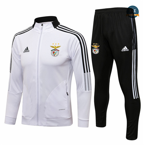 Max Veste Survetement Benfica Blanc 2021