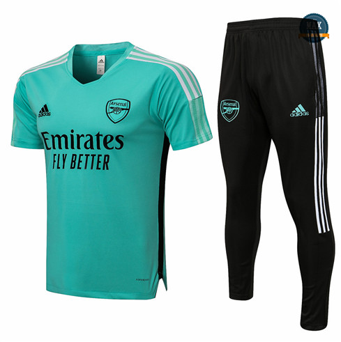 Max Maillot Arsenal + Pantalon 2021 Training Vert