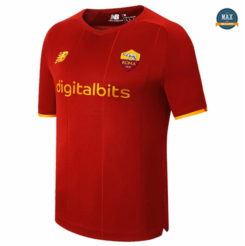 Max Maillot Foot AS Rome Domicile 2021/22