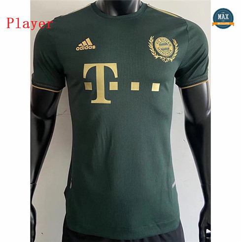 Max Maillot Foot Player Version 2021/22 Bayern Munich Vert