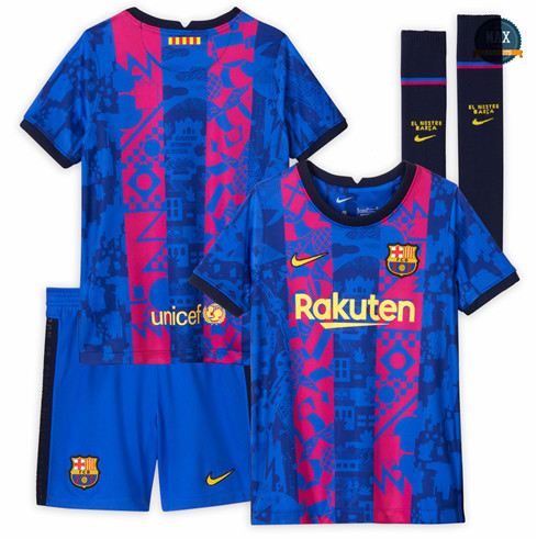 Max Maillot Foot Barcelone Enfant Third 2021/22