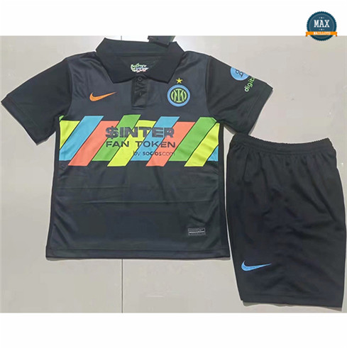 Max Maillot Foot Inter Milan Enfant Third 2021/22