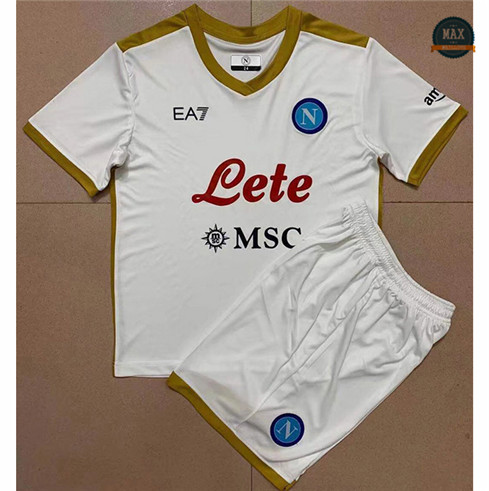 Max Maillot Foot Naples Enfant Exterieur 2021/22