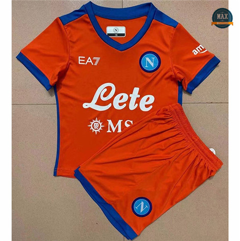 Max Maillot Foot Naples Enfant Third 2021/22