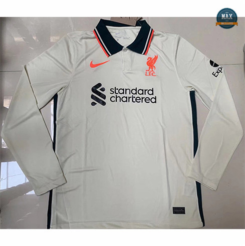 Max Maillot Foot Liverpool Exterieur Manche Longue 2021/22