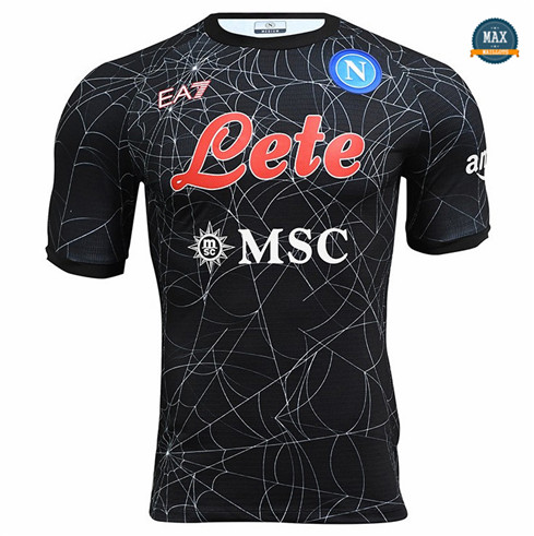 Max Maillot Foot Naples Special Edition Noir 2021/22