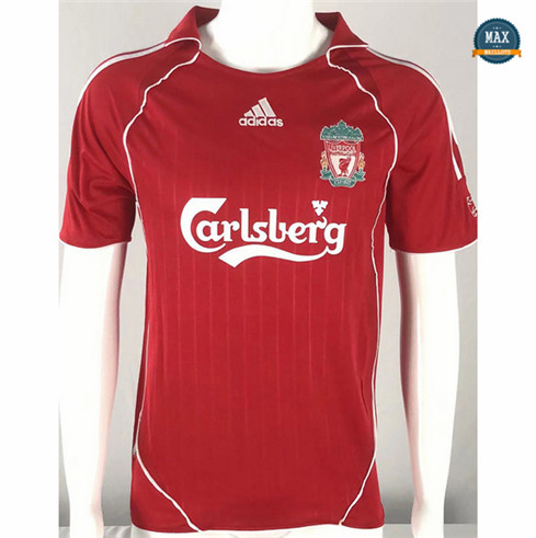 Max Maillot Foot Retro 2006-07 Liverpool Domicile