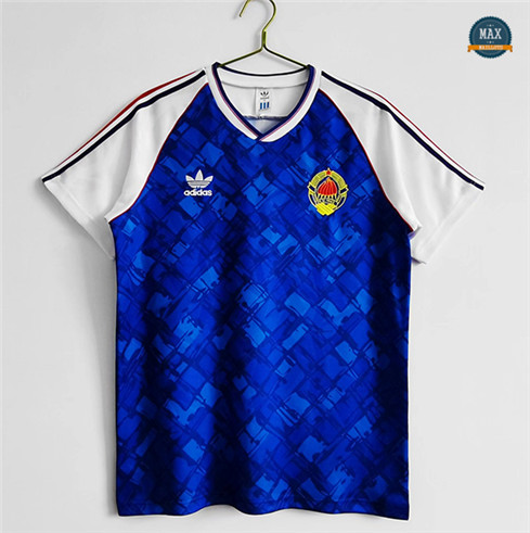 Max Maillot Foot Retro 1992 Yugoslavia Domicile