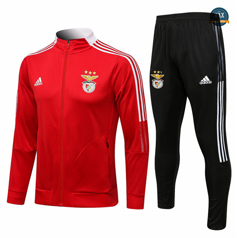 Max Veste Survetement Foot Benfica 2021/22 Rouge