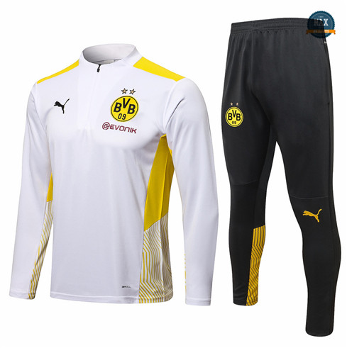 Max Survetement Foot Borussia Dortmund 2021/22 Blanc