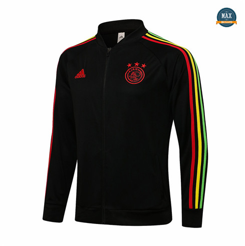 Max Veste Ajax 2021/22 Noir Col bas