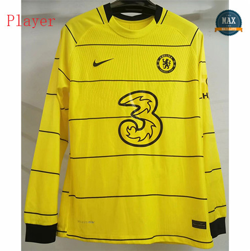 Max Maillot Player Version 2021/22 Chelsea Exterieur Manche Longue