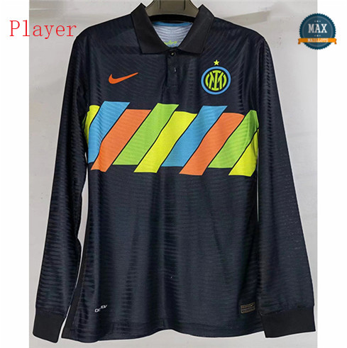 Max Maillot Player Version 2021/22 Inter Milan Third Manche Longue