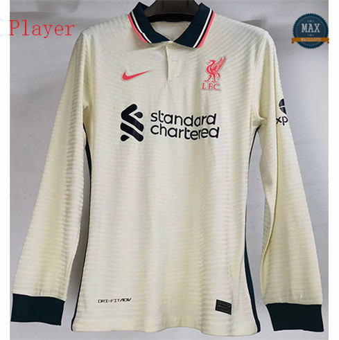 Max Maillot Player Version 2021/22 Liverpool Exterieur Manche Longue