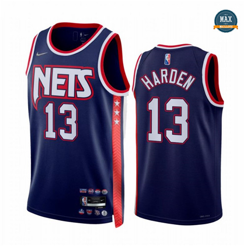 Max Maillot James Harden, Brooklyn Nets 2021/22 - City Edition