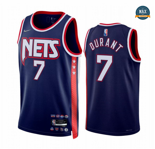 Max Maillot Kevin Durant, Brooklyn Nets 2021/22 - City Edition