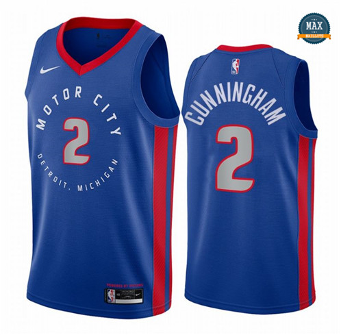 Max Maillot Cade Cunningham, Detroit Pistons 2020/21 - City Edition