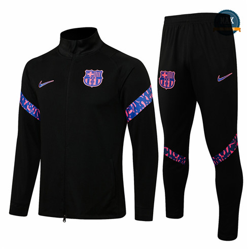 Max Veste Survetement foot Barcelone 2021/22 Noir