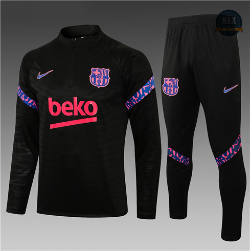 Max Survetement foot Enfant Barcelone 2021/22 Noir