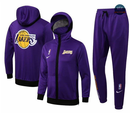 Max Maillot Survetement Los Angeles Lakers - Purple