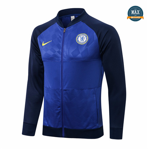 Max Veste Chelsea 2021/22 Bleu Marine Col bas