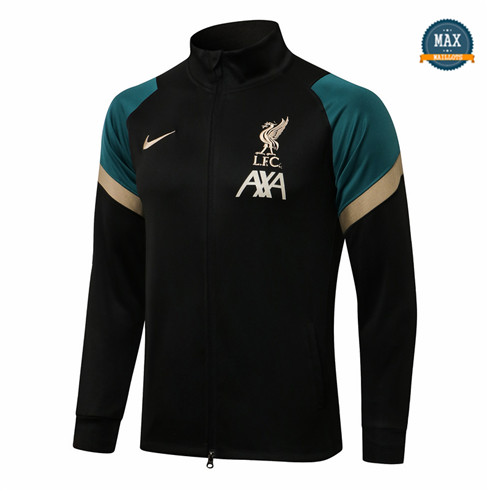 Max Veste Liverpool 2021/22 Noir/Vert