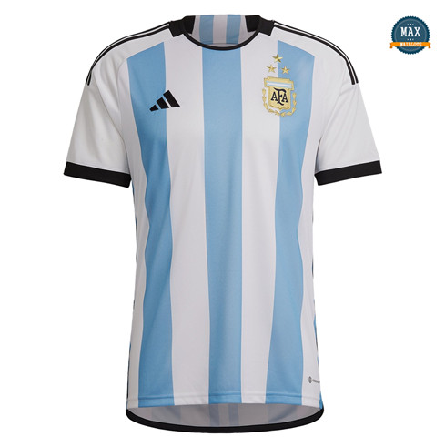 Max Maillot Argentine Domicile 3 étoiles 2022/23