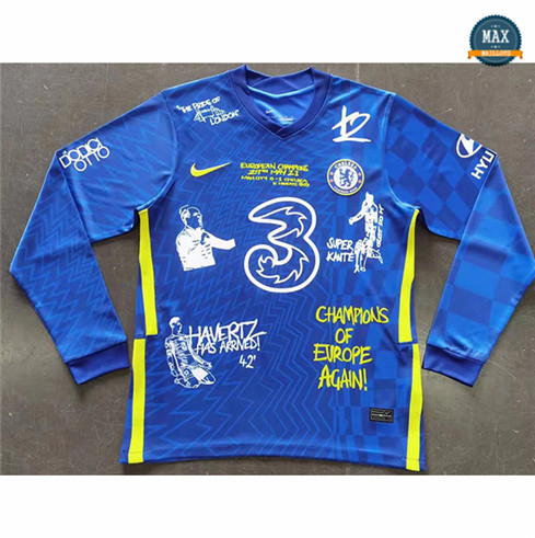 Max Maillots Foot Chelsea Special Edition Manche Longue 2021/22