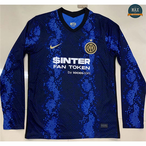 Max Maillots Foot Inter Domicile Manche Longue 2021/22