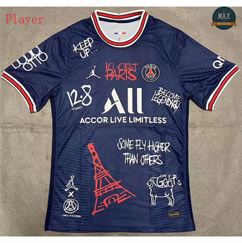 Max Maillots Foot Player Version 2021/22 Paris PSG Special Edition