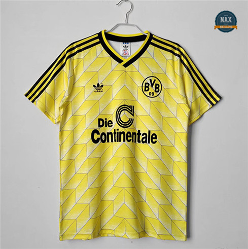 Max Maillot Foot Retro 1988 Borussia Dortmund Domicile