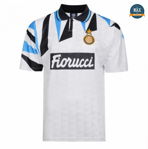 Max Maillots Foot Retro 1992-93 Inter milan Exterieur