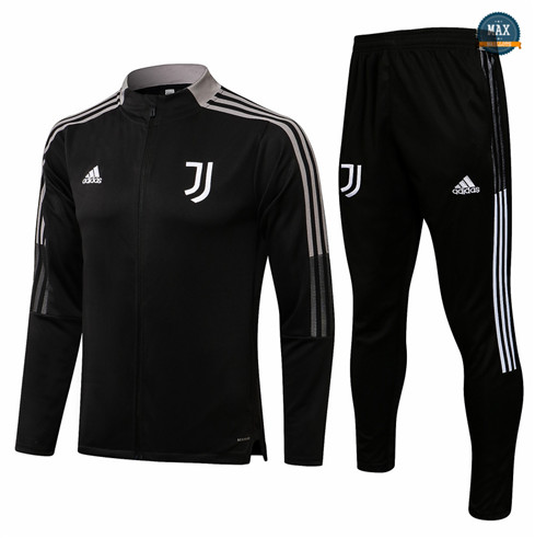 Max Veste foot Survetement foot Juventus 2021/22 Noir