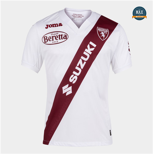 Max Maillots Foot Torino Exterieur Blanc 2021/22