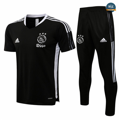 Max Maillots Foot Ajax + Pantalon 2021/22 Training Noir