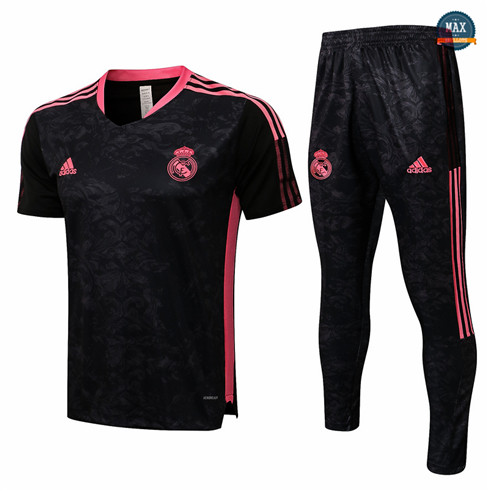 Max Maillots Foot Real Madrid + Pantalon 2021/22 Training Noir