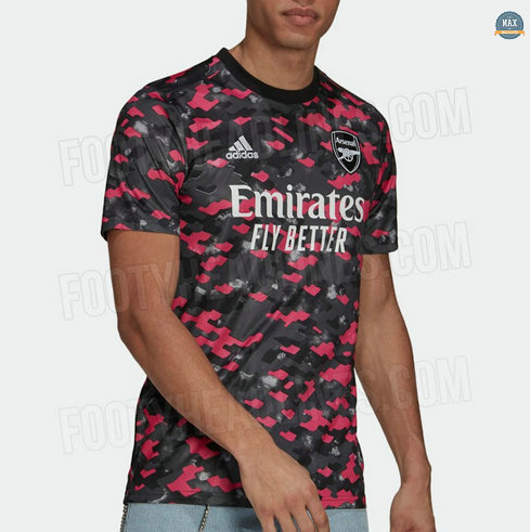 Max Maillot Arsenal pre-match 2021/22