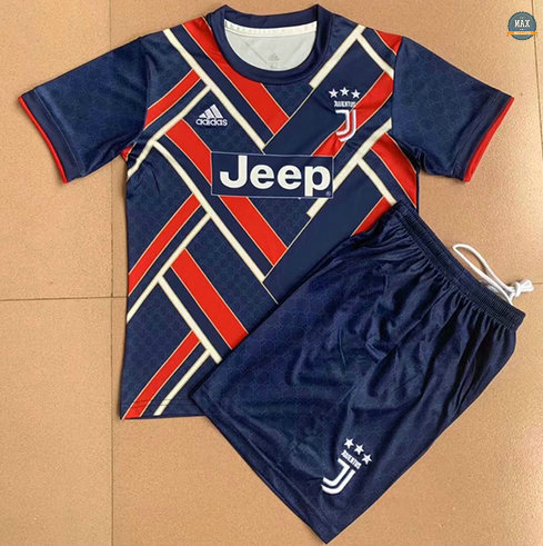 Max Maillot Juventus Enfant Bleu /Rouge 2021/22