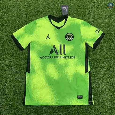 Max Maillots PSG Jordan Vert Special Edition 2021/22