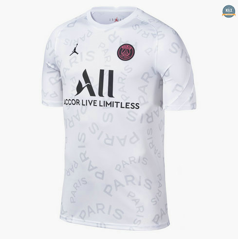 Max Maillot PSG Jordan Pre-Match training Blanc 2021/22