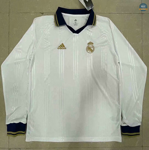 Max Maillot Rétro Real Madrid Manche Longue training