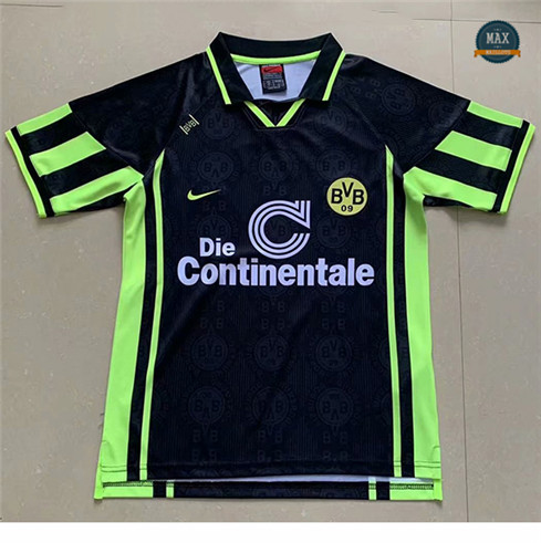 Max Maillot 1996 Borussia Dortmund Exterieur Noir pas cher