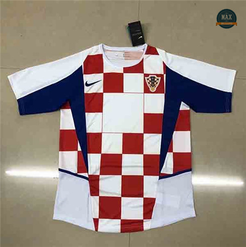 Max Maillots Rétro 2002 Croatia Domicile Thailande