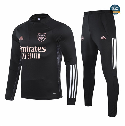 Max Veste Survetement Champions League Arsenal Noir 2021/22 fiable