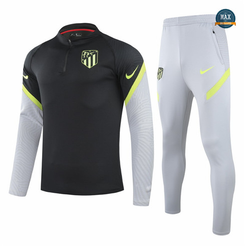 Max Veste Survetement Champions League Atletico Madrid Noir 2021/22 Shop Online