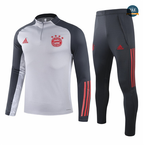 Max Veste Survetement Champions League Bayern Munich Gris 2021/22 fiable