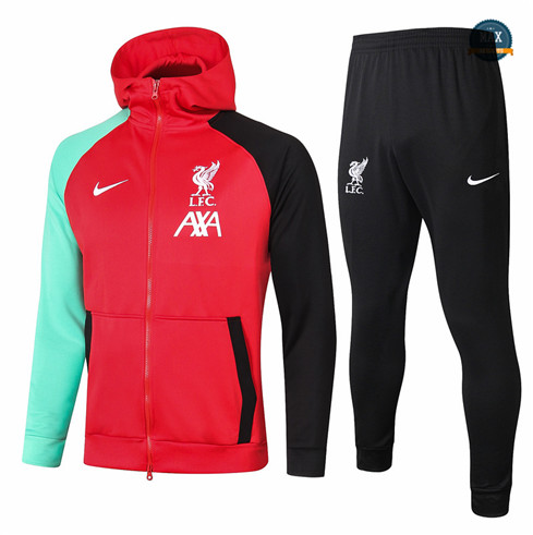 Max Veste Survetement à Capuche Liverpool Veste Rouge 2021/22 Shop Online