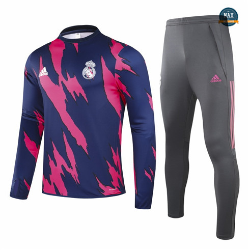 Max Veste Survetement Real Madrid Rouge/Bleu 2021/22 Shop Online