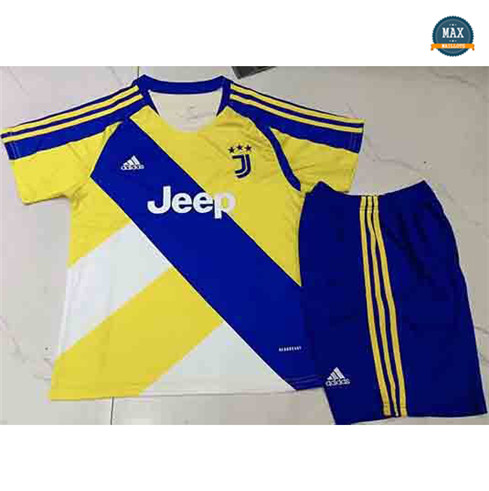 Max Maillots Juventus Enfant 2021/22 Jaune